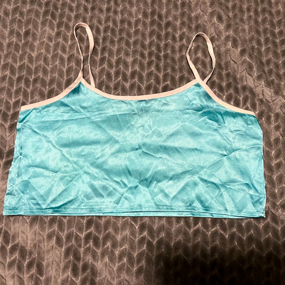 Satin top